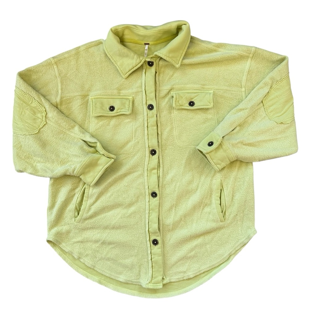 Free People Ruby Oversized Button Down Shacket in… - image 1